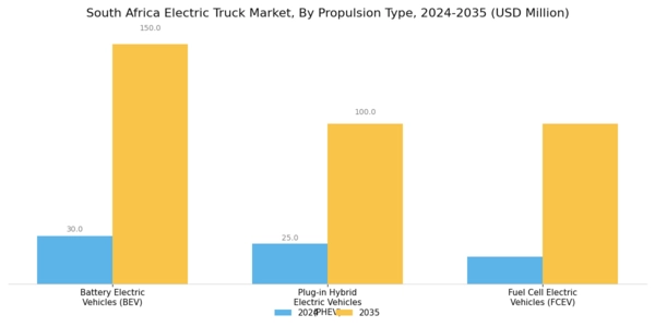 South Africa Electric Truck Market Segment Image 0