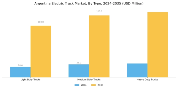 Argentina Electric Truck Market Segment Image 1