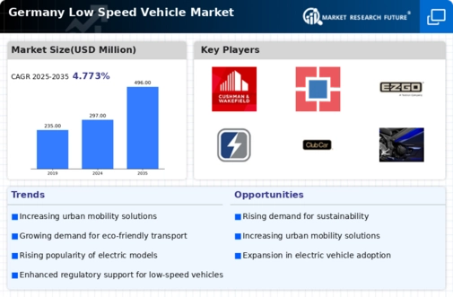 Germany Low Speed Vehicle Market Infographic