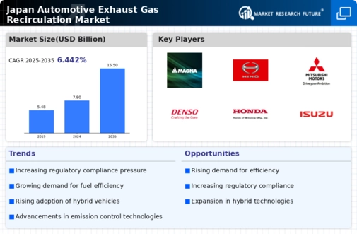 Japan Automotive Exhaust Gas Recirculation Market Infographic