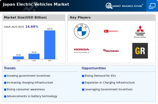 Japan Electric Vehicles Market Infographic