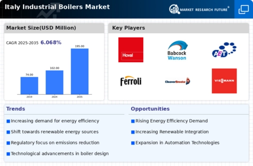 Italy Industrial Boilers Market Infographic