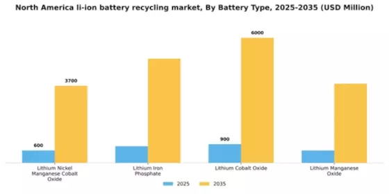 North America Li Ion Battery Recycling Market Segment Image 1