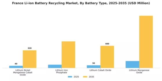 France Li Ion Battery Recycling Market Segment Image 1