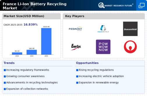 France Li Ion Battery Recycling Market Infographic