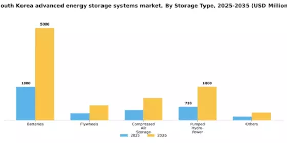 South Korea Advanced Energy Storage Systems Market Segment Image 1