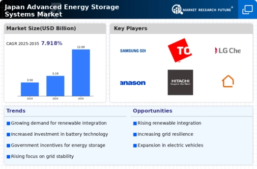 Japan Advanced Energy Storage Systems Market Infographic
