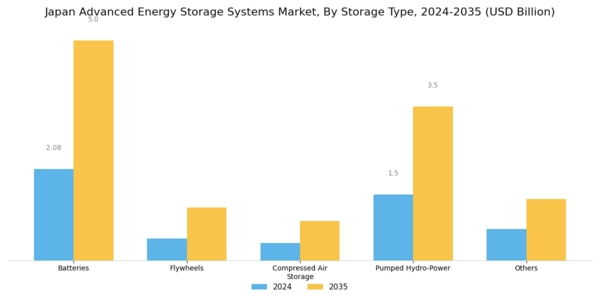 Japan Advanced Energy Storage Systems Market Segment Image 2