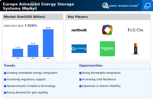 Europe Advanced Energy Storage Systems Market Infographic