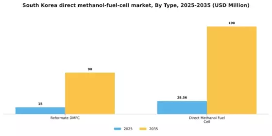 South Korea Direct Methanol Fuel Cell Market Segment Image 4