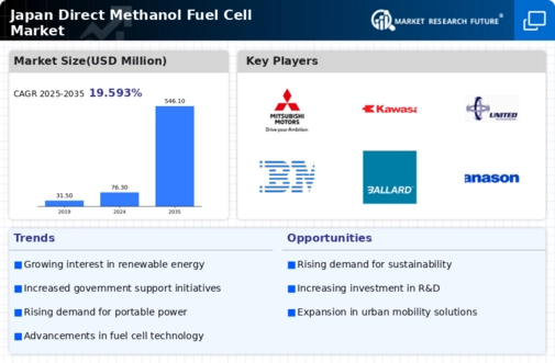 Japan Direct Methanol Fuel Cell Market Infographic