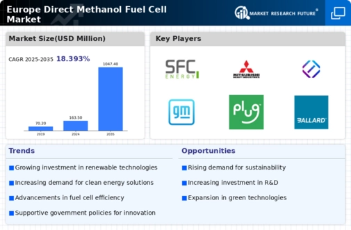 Europe Direct Methanol Fuel Cell Market Infographic