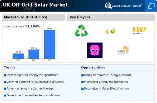 UK Off Grid Solar Market Infographic