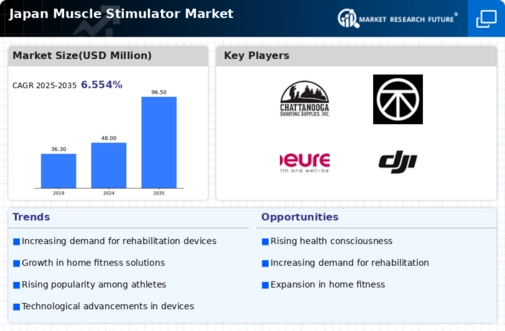 Japan Muscle Stimulator Market Infographic
