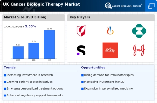 UK Cancer Biologic Therapy Market Infographic