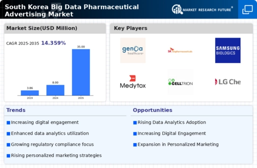 South Korea Big Data Pharmaceutical Advertising Market Infographic