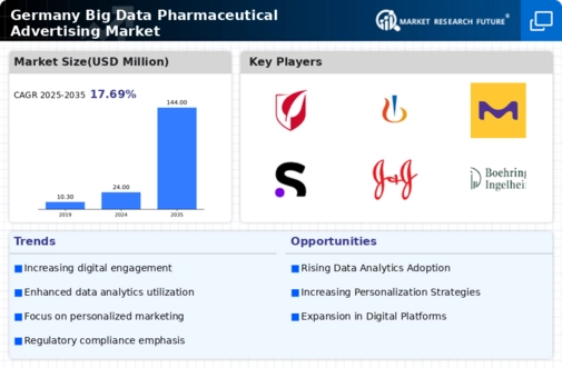 Germany Big Data Pharmaceutical Advertising Market Infographic