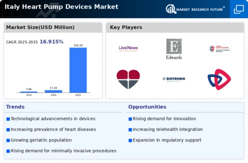 Italy Heart Pump Devices Market Infographic