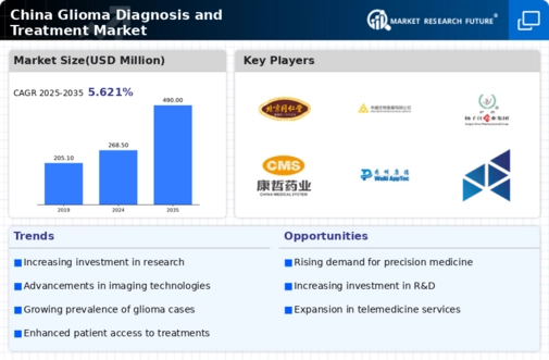China Glioma Diagnosis Treatment Market Infographic