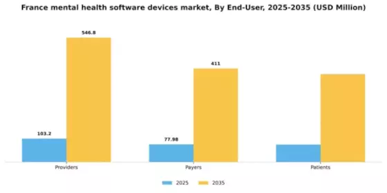 France Mental Health Software Devices Market Segment Image 1