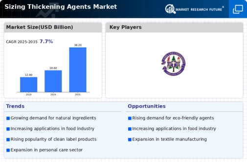 Sizing Thickening Agents Infographic