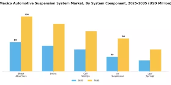Mexico Automotive Suspension System Market Segment Image 1