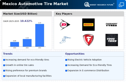 Mexico Automotive Tire Market Infographic