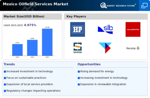 Mexico Oilfield Services Market Infographic