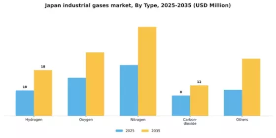 Japan Industrial Gases Market Segment Image 1