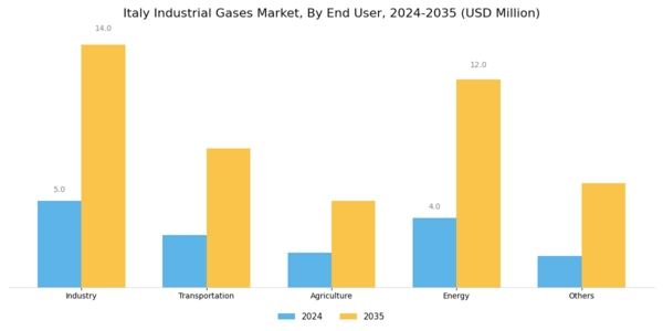 Italy Industrial Gases Market Segment Image 1