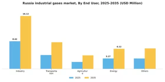 Russia Industrial Gases Market Segment Image 0