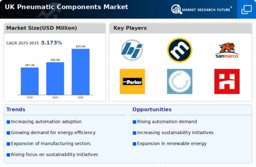 UK Pneumatic Components Market Infographic