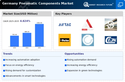 Germany Pneumatic Components Market Infographic