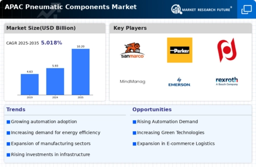 APAC Pneumatic Components Market Infographic