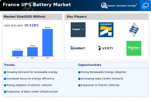 France UPS Battery Market Infographic