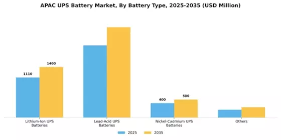 APAC UPS Battery Market Segment Image 1