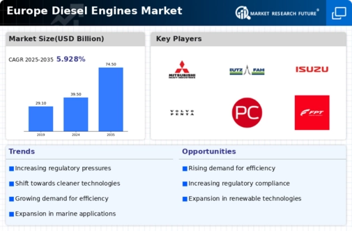 Europe Diesel Engines Market Infographic