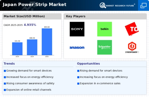 Japan Power Strip Market Infographic