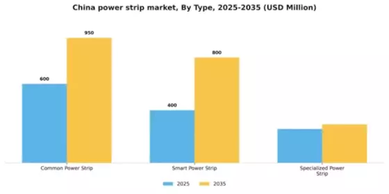 China Power Strip Market Segment Image 2