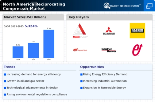 North America Reciprocating Compressor Market Infographic