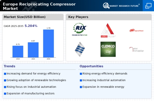 Europe Reciprocating Compressor Market Infographic