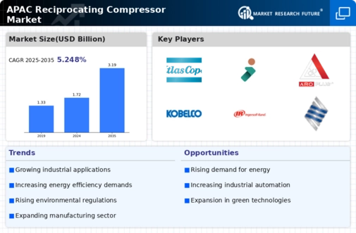 APAC Reciprocating Compressor Market Infographic