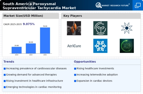 South America Paroxysmal Supraventricular Tachycardia Market Infographic