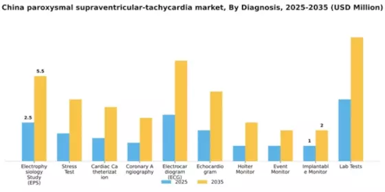 China Paroxysmal Supraventricular Tachycardia Market Segment Image 0