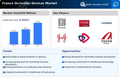 France Occlusion Devices Market Infographic