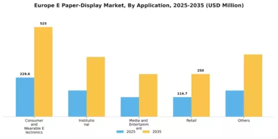 Europe E Paper Display Market Segment Image 0