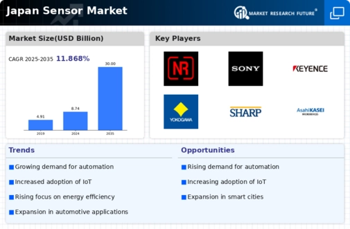 Japan Sensor Market Infographic