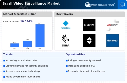 Brazil Video Surveillance Market Infographic