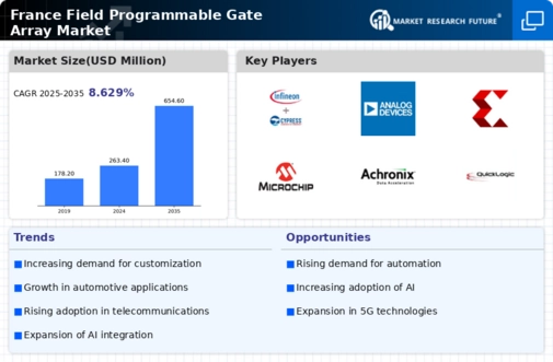 France Field Programmable Gate Array Market Infographic