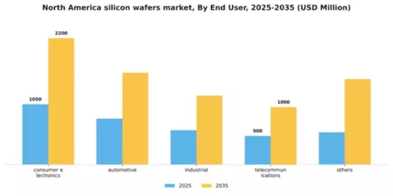 North America Silicon Wafers Market Segment Image 1